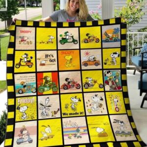 Snoopy Quilt Blanket Hvt300531  Quilt